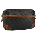 LOUIS VUITTON Monogram Compiegne 28 Clutch Bag M51845 LV Auth bs20858-1