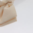 LOUIS VUITTON Butterfly Necktie Wool Beige LV Auth bs20886-19