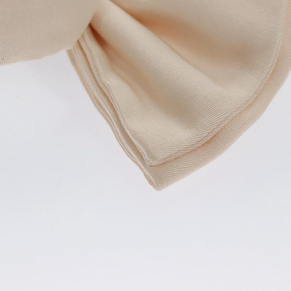 LOUIS VUITTON Butterfly Necktie Wool Beige LV Auth bs20886