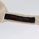 LOUIS VUITTON Butterfly Necktie Wool Beige LV Auth bs20886-21