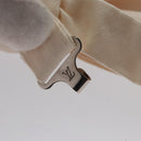 LOUIS VUITTON Butterfly Necktie Wool Beige LV Auth bs20886-10