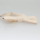 LOUIS VUITTON Butterfly Necktie Wool Beige LV Auth bs20886-5