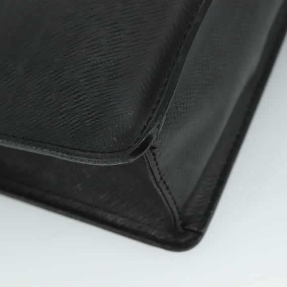 LOUIS VUITTON Taiga Porte Documents Angara Briefcase Ardoise M30772 Auth bs20889