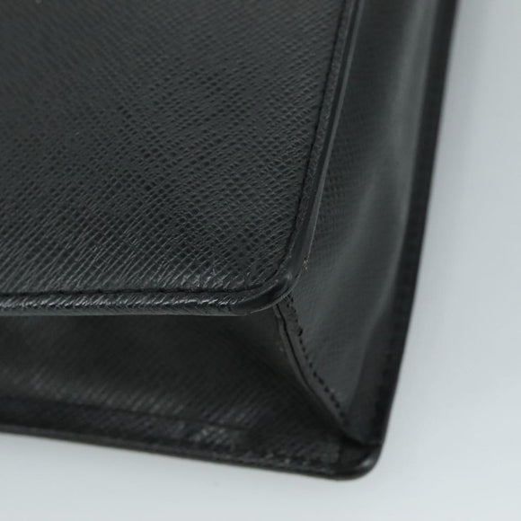 LOUIS VUITTON Taiga Porte Documents Angara Briefcase Ardoise M30772 Auth bs20889