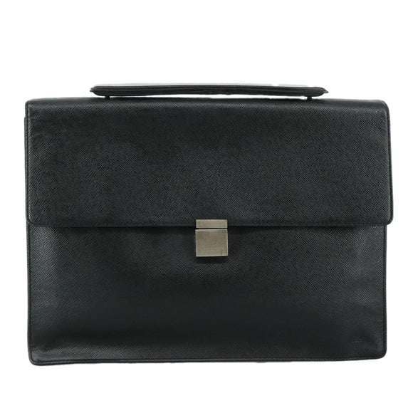 LOUIS VUITTON Taiga Porte Documents Angara Briefcase Ardoise M30772 Auth bs20889