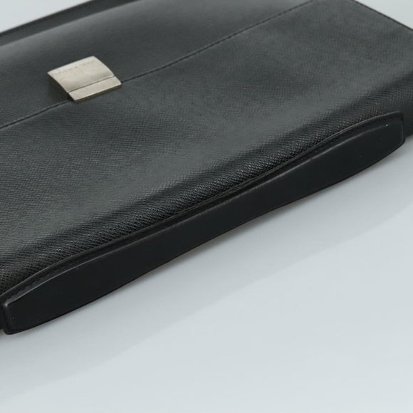 LOUIS VUITTON Taiga Porte Documents Angara Briefcase Ardoise M30772 Auth bs20889