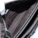 PRADA Hand Bag Nylon Brown Silver Auth bs20899-10