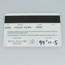 PRADA Hand Bag Nylon Brown Silver Auth bs20899-12