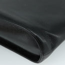 CHANEL Hand Bag Caviar Skin Black CC Auth bs20918-9