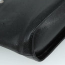 CHANEL Hand Bag Caviar Skin Black CC Auth bs20918-14