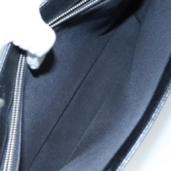 CHANEL Hand Bag Caviar Skin Black CC Auth bs20918