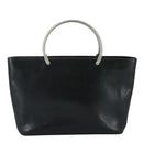 CHANEL Hand Bag Caviar Skin Black CC Auth bs20918-2