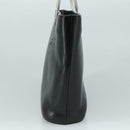CHANEL Hand Bag Caviar Skin Black CC Auth bs20918-4