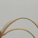 CHANEL Tote Bag Enamel Beige Gold CC Auth bs20922-9