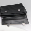 FENDI Zucchino Canvas Business Bag Black Auth bs20925-10