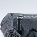 FENDI Zucchino Canvas Business Bag Black Auth bs20925-22
