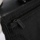 FENDI Zucchino Canvas Business Bag Black Auth bs20925-25