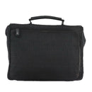 FENDI Zucchino Canvas Business Bag Black Auth bs20925-2