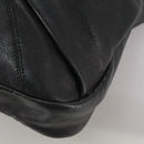 Salvatore Ferragamo Vala Hand Bag Leather 2way Black Gold Auth bs20937-14