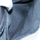 BALLY Hand Bag Leather 2way Black Gold Auth bs20947-22