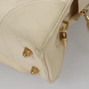 LOUIS VUITTON Varleys 24H Hand Bag Leather Cream M95360 LV Auth bs20954-16