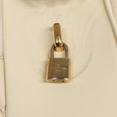 LOUIS VUITTON Varleys 24H Hand Bag Leather Cream M95360 LV Auth bs20954-23