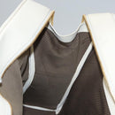 LOUIS VUITTON Varleys 24H Hand Bag Leather Cream M95360 LV Auth bs20954-25