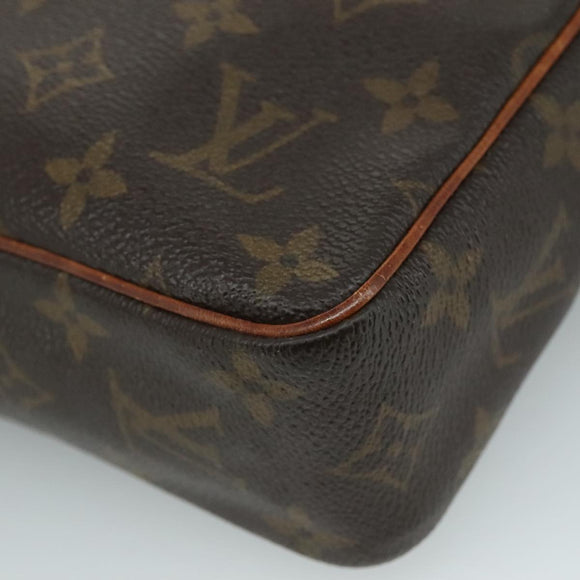 LOUIS VUITTON Monogram Compiegne 23 Clutch Bag M51847 LV Auth bs20963