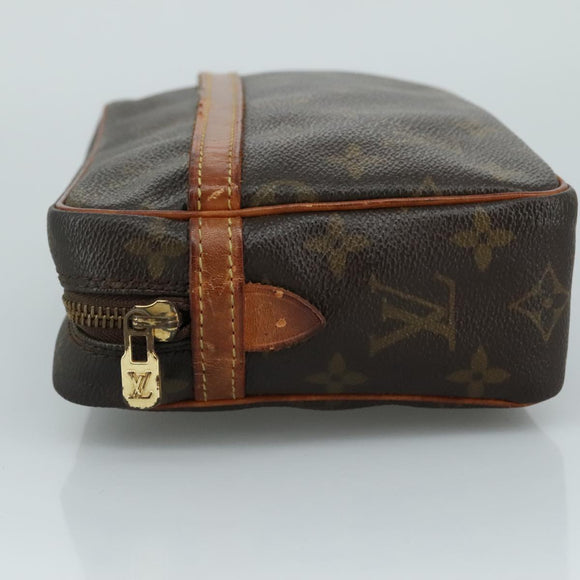 LOUIS VUITTON Monogram Compiegne 23 Clutch Bag M51847 LV Auth bs20963
