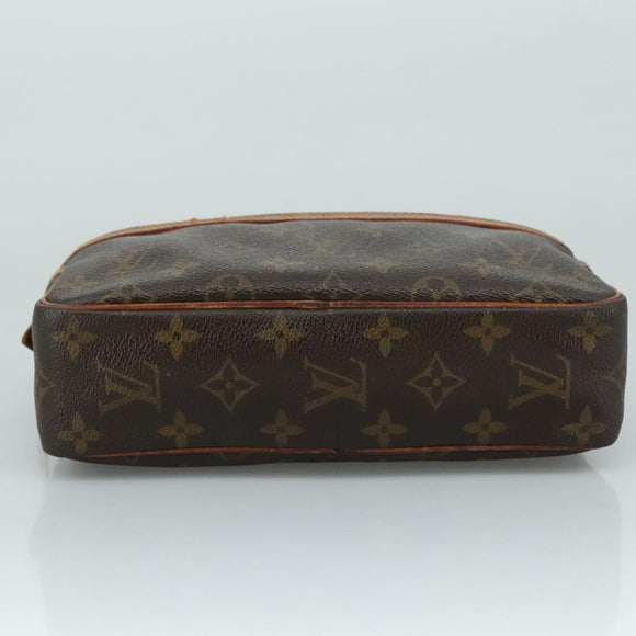 LOUIS VUITTON Monogram Compiegne 23 Clutch Bag M51847 LV Auth bs20963