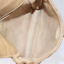 CHANEL Matelasse Waist bag Leather Beige CC Auth bs20969-11