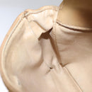 CHANEL Matelasse Waist bag Leather Beige CC Auth bs20969-21