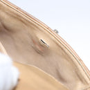 CHANEL Matelasse Waist bag Leather Beige CC Auth bs20969-12