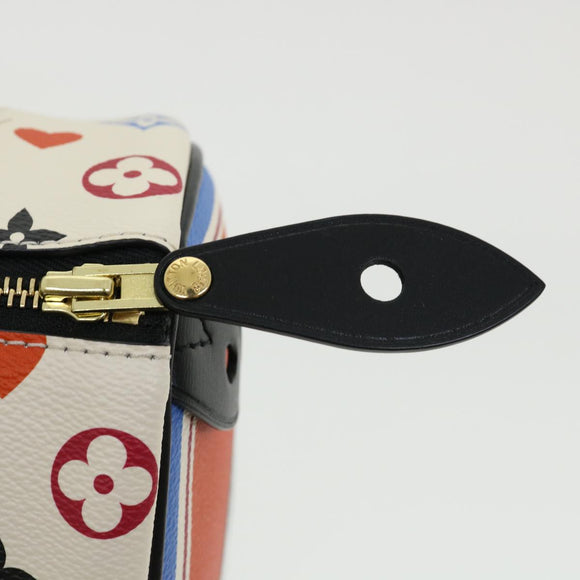 LOUIS VUITTON Monogram game on Speedy Bandouliere 25 Hand Bag 2way Auth bs2097S