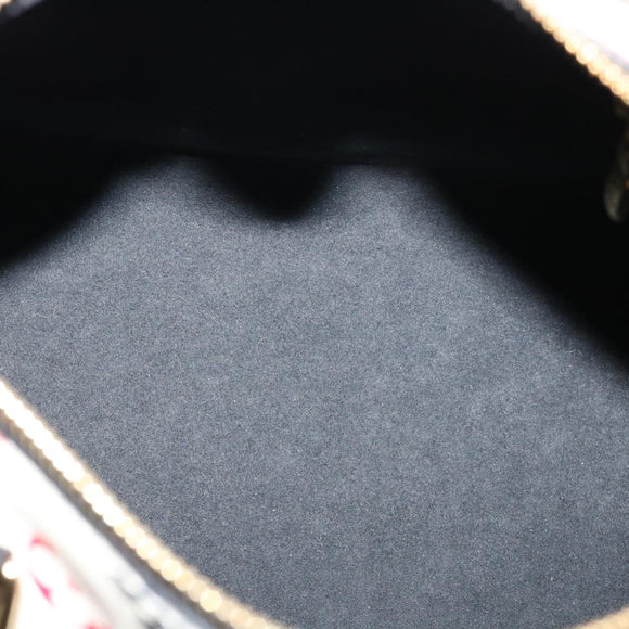 LOUIS VUITTON Monogram game on Speedy Bandouliere 25 Hand Bag 2way Auth bs2097S