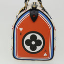 LOUIS VUITTON Monogram game on Speedy Bandouliere 25 Hand Bag 2way Auth bs2097S-3