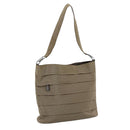 Salvatore Ferragamo Vala Shoulder Bag Canvas Brown Auth bs20980-1