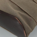 Salvatore Ferragamo Vala Shoulder Bag Canvas Brown Auth bs20980-10