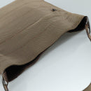 Salvatore Ferragamo Vala Shoulder Bag Canvas Brown Auth bs20980-6