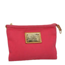 LOUIS VUITTON Antigua Pochette Plat PM Pouch Pink Rose M40068 LV Auth bs20987-1