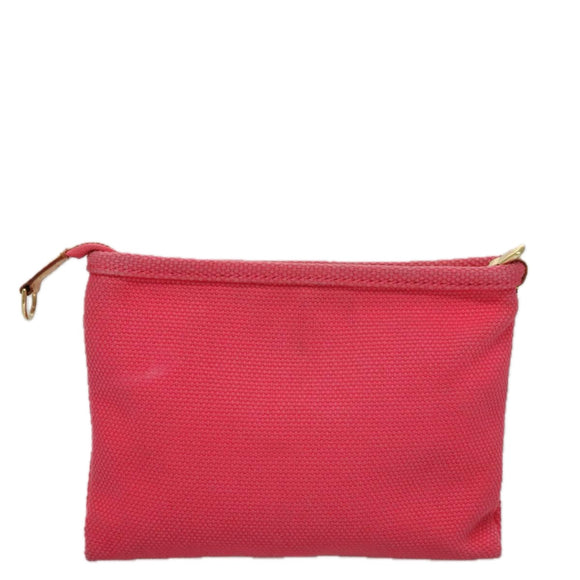LOUIS VUITTON Antigua Pochette Plat PM Pouch Pink Rose M40068 LV Auth bs20987