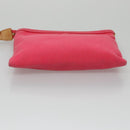 LOUIS VUITTON Antigua Pochette Plat PM Pouch Pink Rose M40068 LV Auth bs20987-7