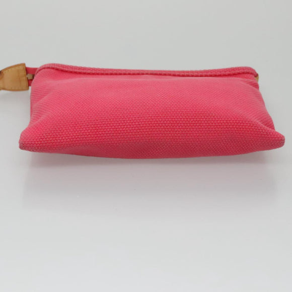 LOUIS VUITTON Antigua Pochette Plat PM Pouch Pink Rose M40068 LV Auth bs20987