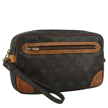 LOUIS VUITTON Monogram Marly Dragonne GM Clutch Bag M51825 LV Auth bs20990