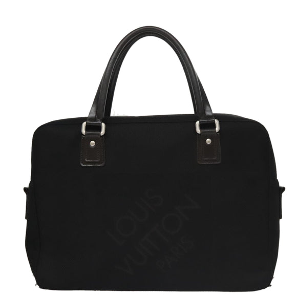 LOUIS VUITTON Damier Geant Yak Business Bag Black Noir M93082 LV Auth bs20995