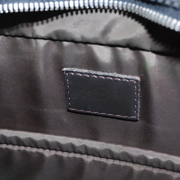 LOUIS VUITTON Damier Geant Yak Business Bag Black Noir M93082 LV Auth bs20995