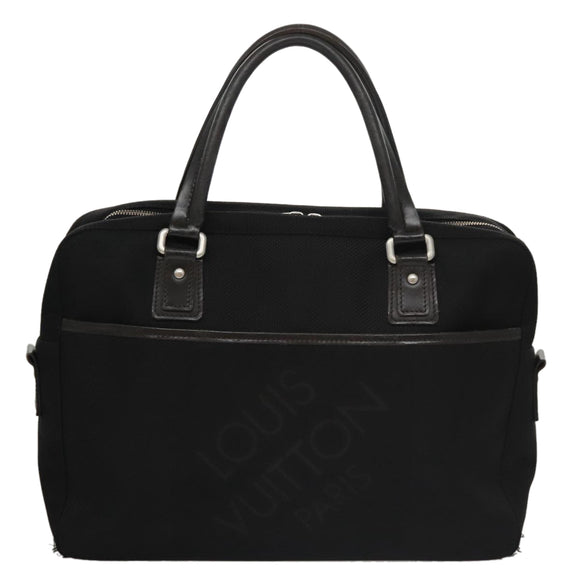 LOUIS VUITTON Damier Geant Yak Business Bag Black Noir M93082 LV Auth bs20995