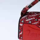 Christian Louboutin Waist bag Nylon Red Auth bs21001-8