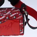Christian Louboutin Waist bag Nylon Red Auth bs21001-11