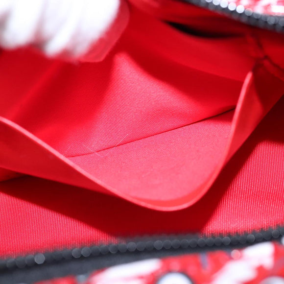 Christian Louboutin Waist bag Nylon Red Auth bs21001